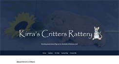 Desktop Screenshot of kirrascritters.com